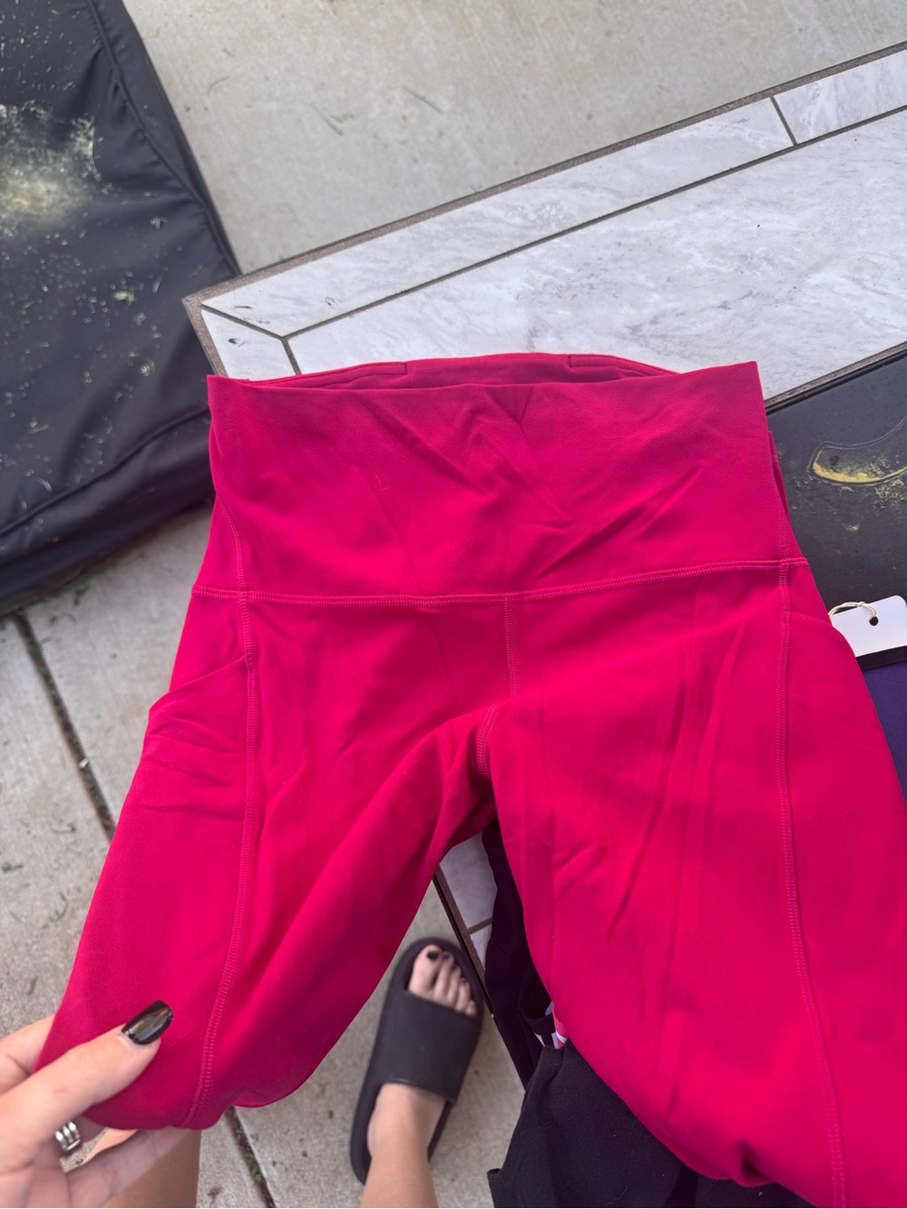 lululemon athletica Magenta High-Waist Leggings